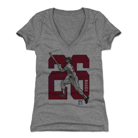 Wade Boggs Women's V-Neck T-Shirt | 500 LEVEL