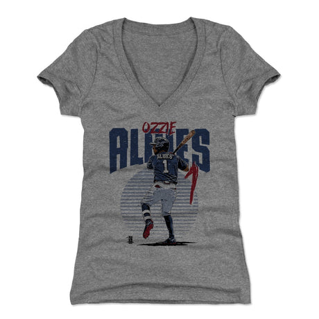 Ozzie Albies Women's V-Neck T-Shirt | 500 LEVEL