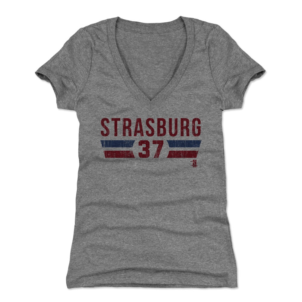 Stephen Strasburg Women&#39;s V-Neck T-Shirt | 500 LEVEL