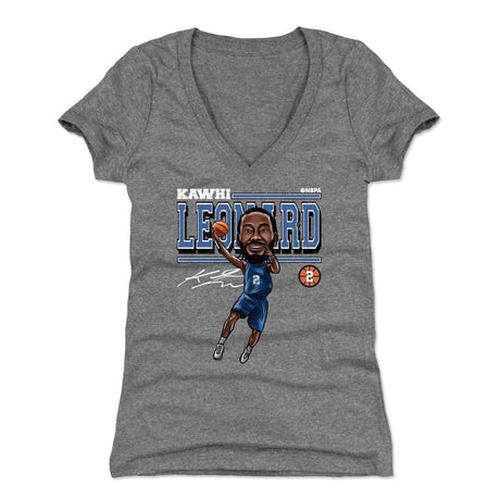 Kawhi Leonard Women's V-Neck T-Shirt | 500 LEVEL