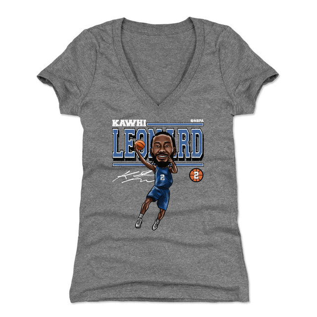 Kawhi Leonard Women's V-Neck T-Shirt | 500 LEVEL