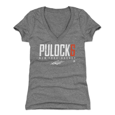 Ryan Pulock Women's V-Neck T-Shirt | 500 LEVEL