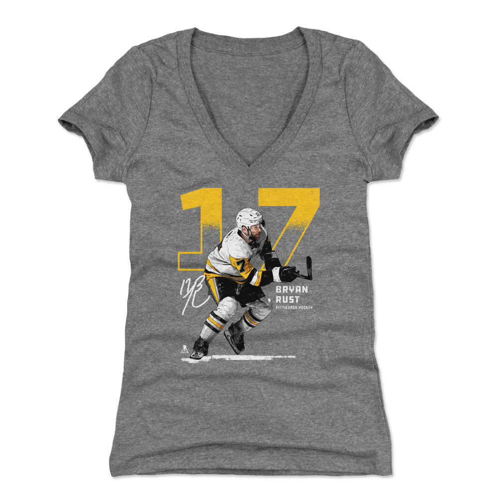 Bryan Rust Women's V-Neck T-Shirt | 500 LEVEL