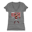 Travis Kelce Women's V-Neck T-Shirt | 500 LEVEL