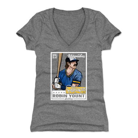 Robin Yount Women's V-Neck T-Shirt | 500 LEVEL