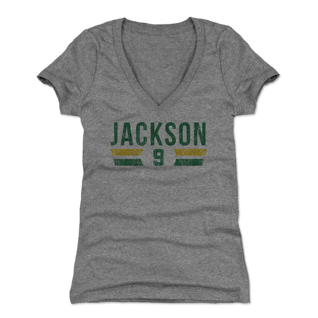 Reggie Jackson Women's V-Neck T-Shirt | 500 LEVEL