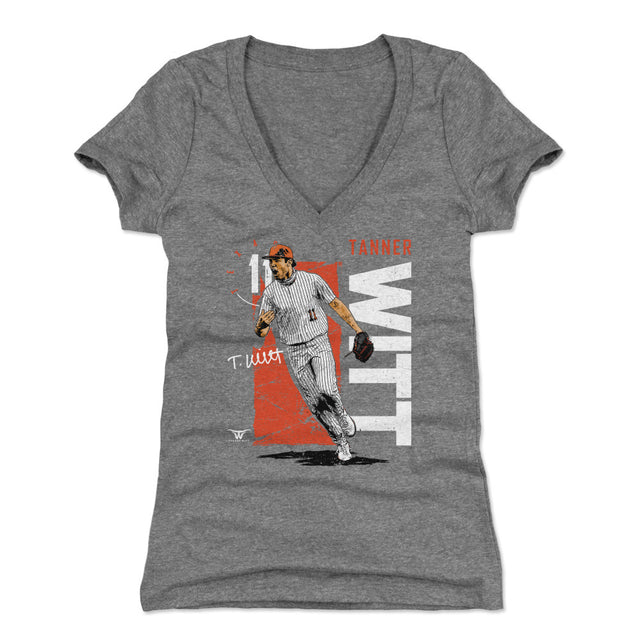 Tanner Witt Women's V-Neck T-Shirt | 500 LEVEL
