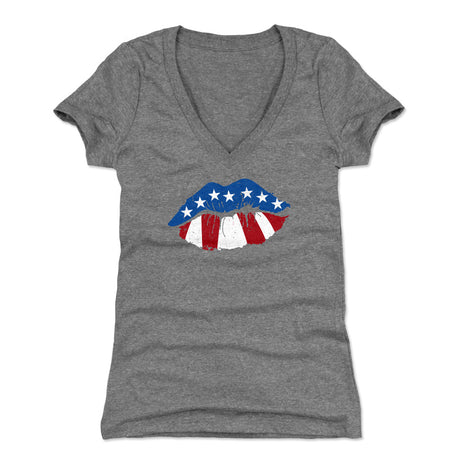 USA Women's V-Neck T-Shirt | 500 LEVEL