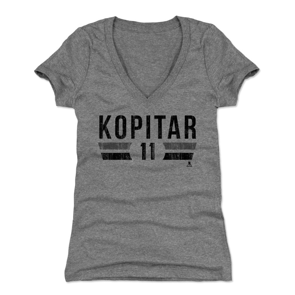 Anze Kopitar Women's V-Neck T-Shirt | 500 LEVEL