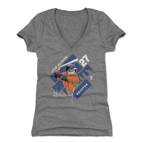 Jose Altuve Women's V-Neck T-Shirt | 500 LEVEL