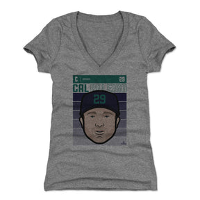 Cal Raleigh Women's V-Neck T-Shirt | 500 LEVEL