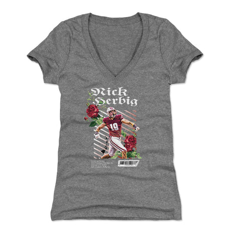Nick Herbig Women's V-Neck T-Shirt | 500 LEVEL