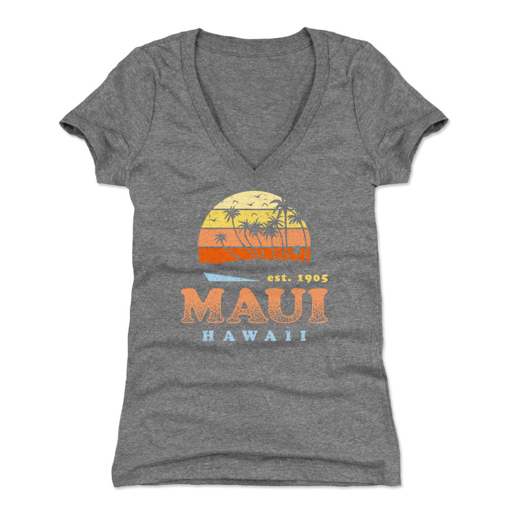 Maui Women&#39;s V-Neck T-Shirt | 500 LEVEL