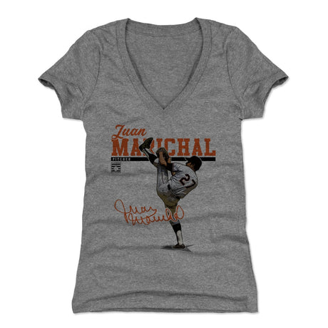 Juan Marichal Women's V-Neck T-Shirt | 500 LEVEL