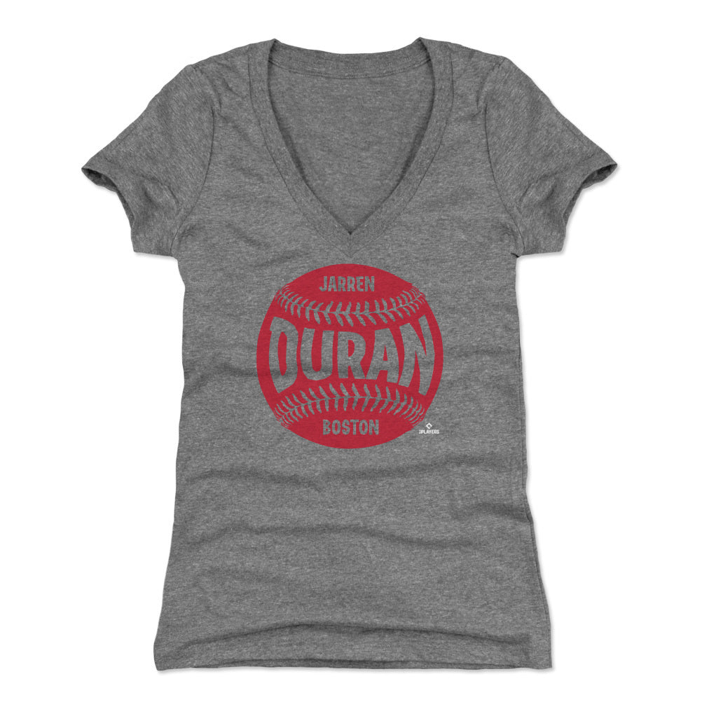 Jarren Duran Women&#39;s V-Neck T-Shirt | 500 LEVEL