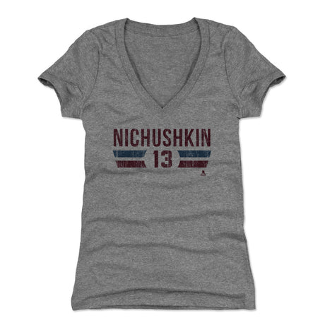 Valeri Nichushkin Women's V-Neck T-Shirt | 500 LEVEL