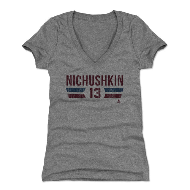 Valeri Nichushkin Women's V-Neck T-Shirt | 500 LEVEL