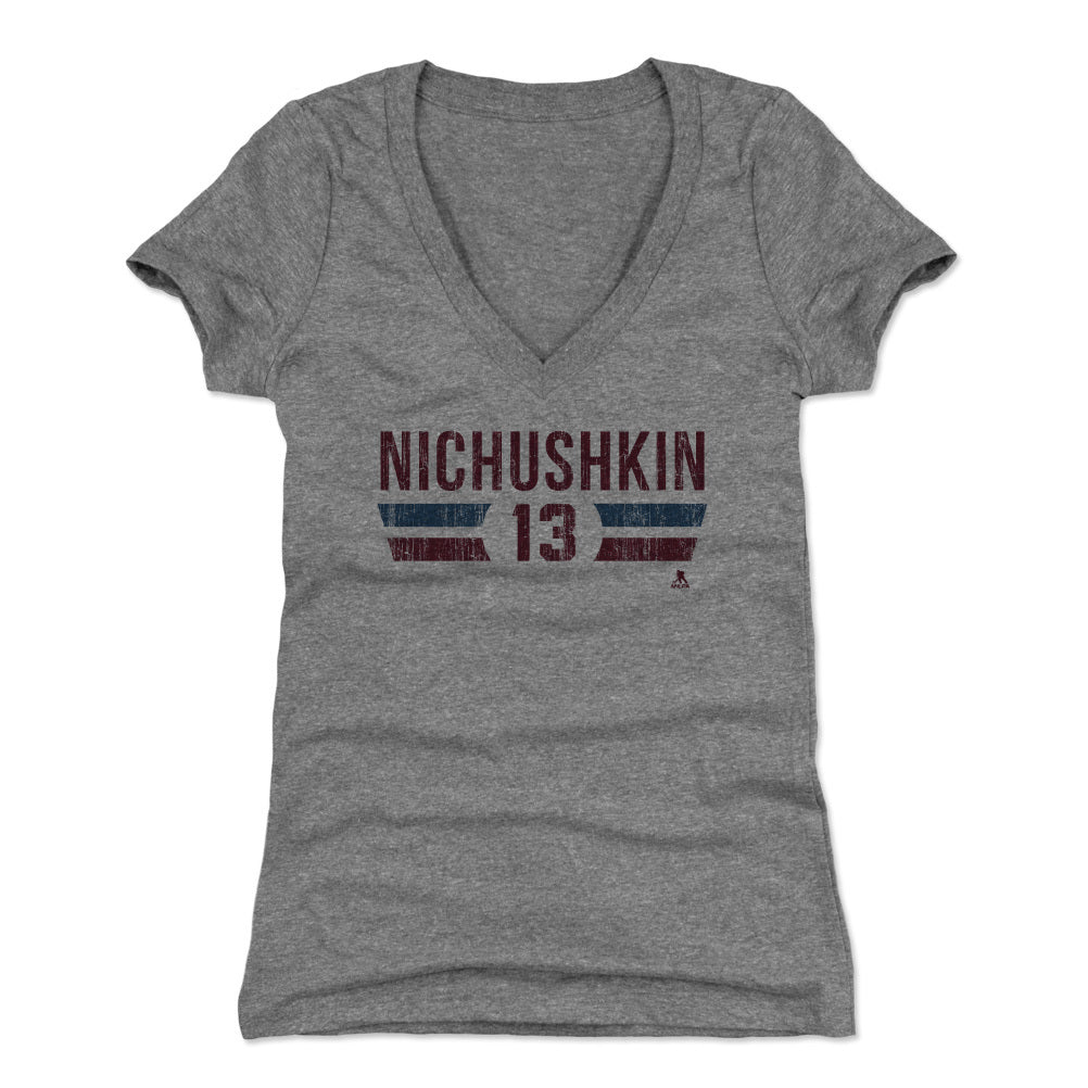 Valeri Nichushkin Women&#39;s V-Neck T-Shirt | 500 LEVEL