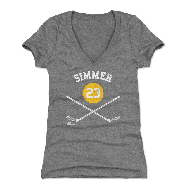 Charlie Simmer Women's V-Neck T-Shirt | 500 LEVEL