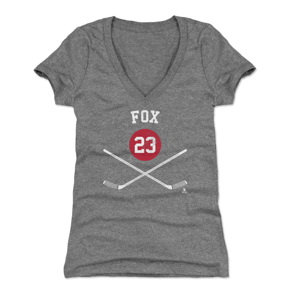 Adam Fox Women&#39;s V-Neck T-Shirt | 500 LEVEL