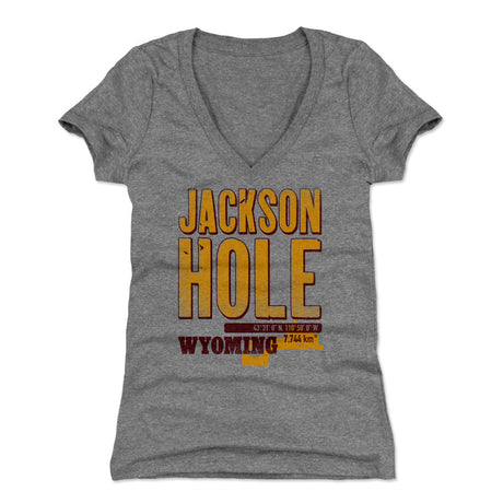 Jackson Hole Women's V-Neck T-Shirt | 500 LEVEL