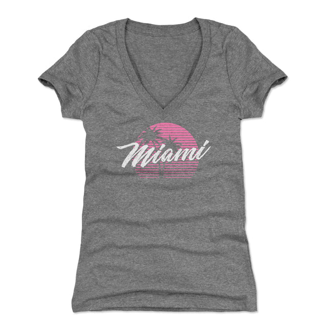 Miami Women's V-Neck T-Shirt | 500 LEVEL