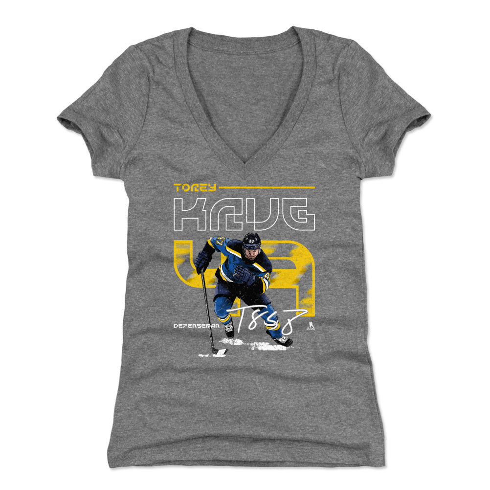 Torey Krug Women&#39;s V-Neck T-Shirt | 500 LEVEL