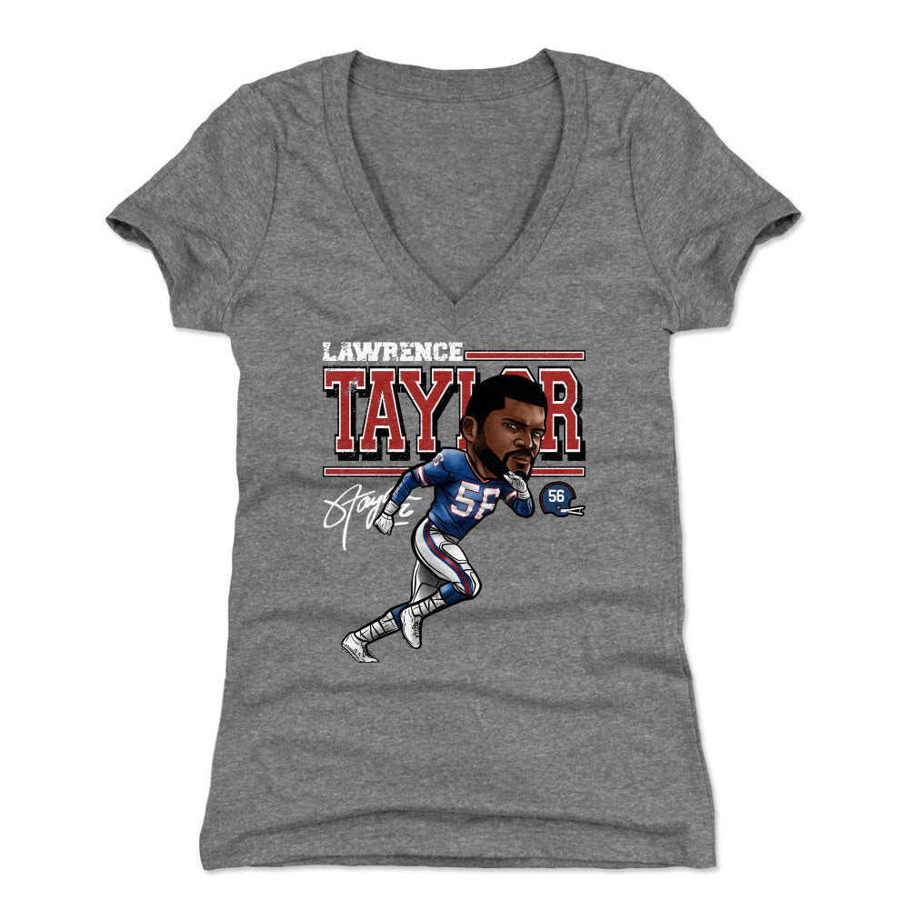 Lawrence Taylor Women's V-Neck T-Shirt | 500 LEVEL