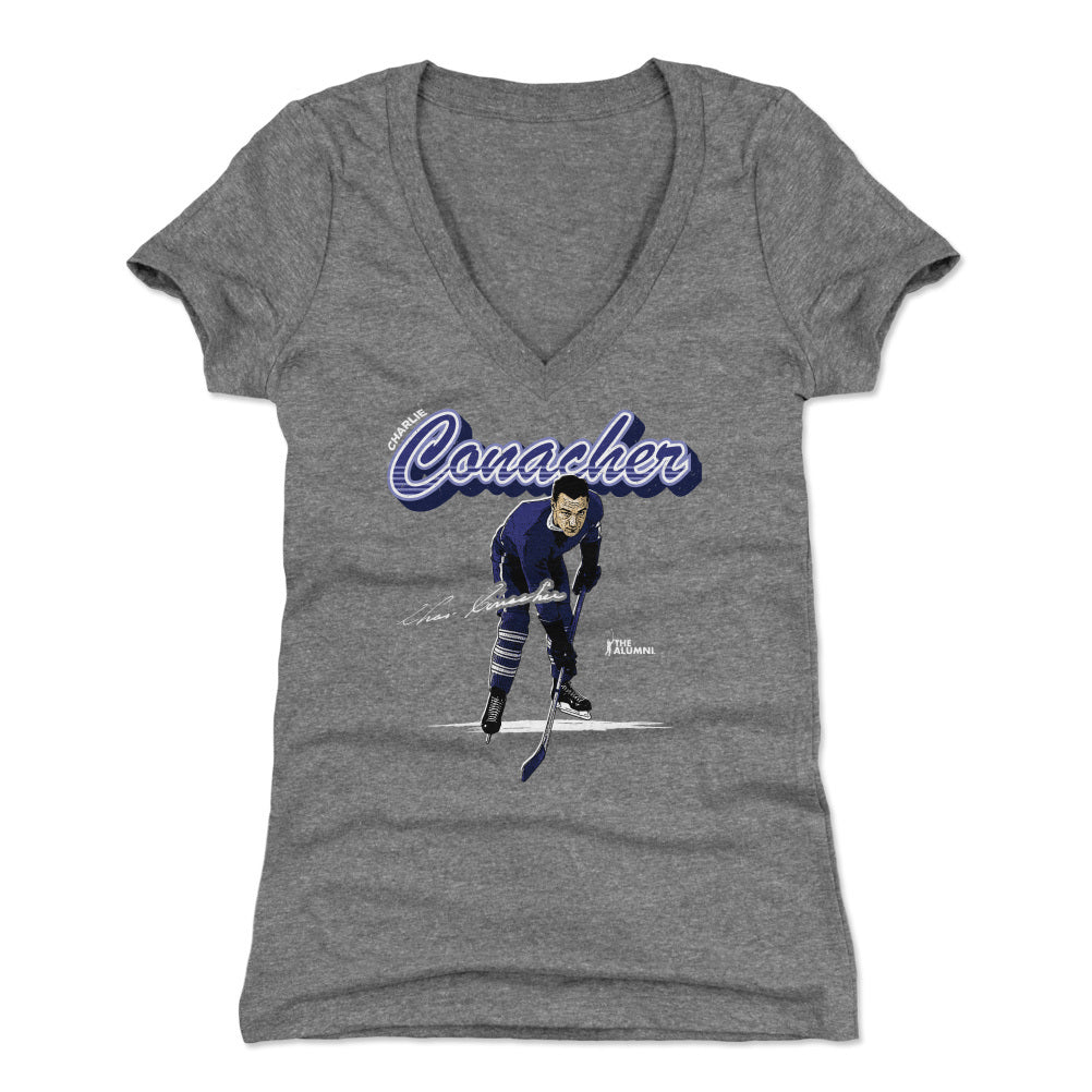 Charlie Conacher Women&#39;s V-Neck T-Shirt | 500 LEVEL