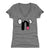 Cartoon Women's V-Neck T-Shirt | 500 LEVEL