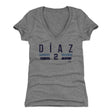 Yandy Diaz Women's V-Neck T-Shirt | 500 LEVEL