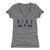 Yandy Diaz Women's V-Neck T-Shirt | 500 LEVEL