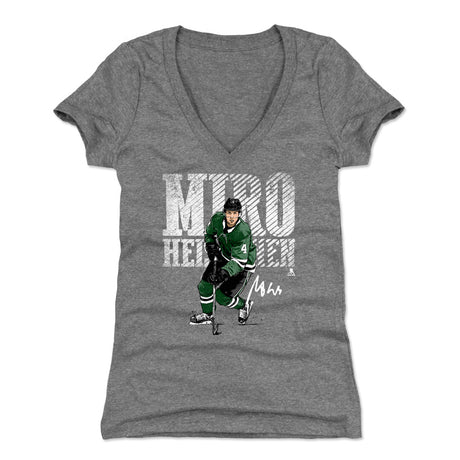 Miro Heiskanen Women's V-Neck T-Shirt | 500 LEVEL