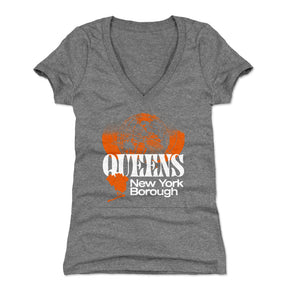 Queens Women's V-Neck T-Shirt | 500 LEVEL