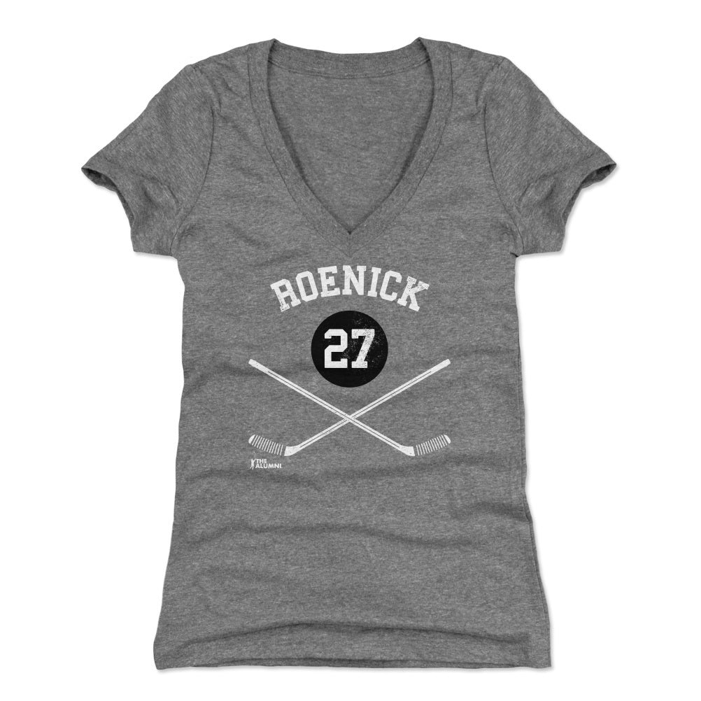 Jeremy Roenick Women's V-Neck T-Shirt | 500 LEVEL