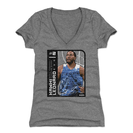 Kawhi Leonard Women's V-Neck T-Shirt | 500 LEVEL