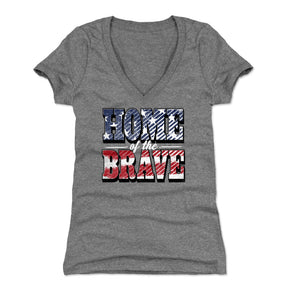 USA Women's V-Neck T-Shirt | 500 LEVEL