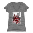 George Kittle Women's V-Neck T-Shirt | 500 LEVEL