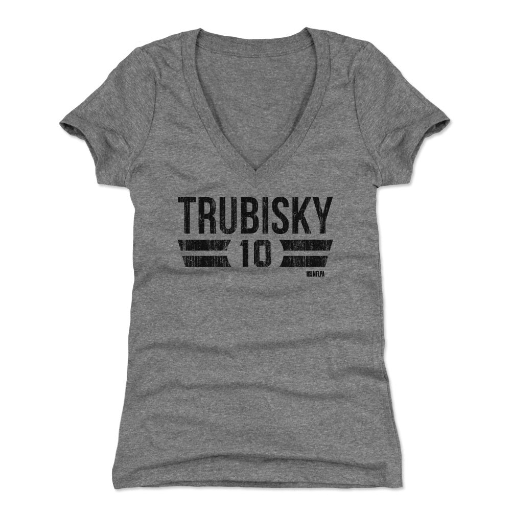 Mitch Trubisky Women&#39;s V-Neck T-Shirt | 500 LEVEL