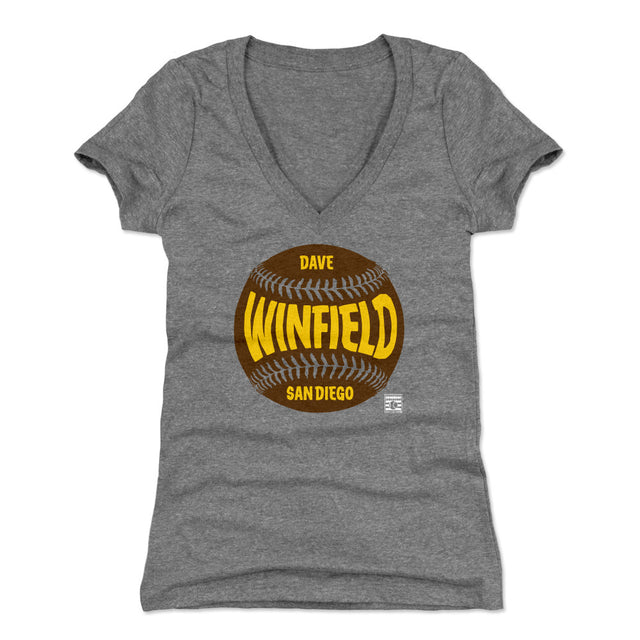 Dave Winfield Women's V-Neck T-Shirt | 500 LEVEL