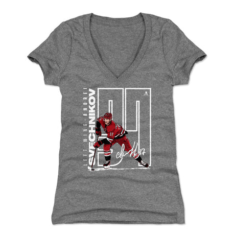 Andrei Svechnikov Women's V-Neck T-Shirt | 500 LEVEL
