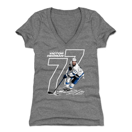 Victor Hedman Women's V-Neck T-Shirt | 500 LEVEL