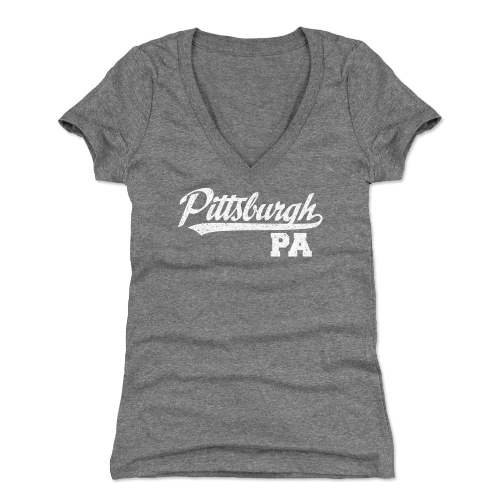 Pittsburgh Women's V-Neck T-Shirt | 500 LEVEL