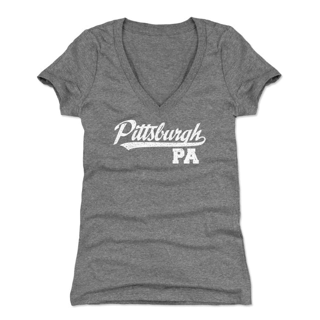 Pittsburgh Women's V-Neck T-Shirt | 500 LEVEL