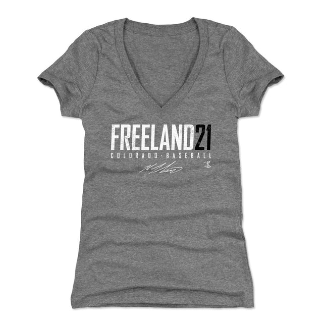 Kyle Freeland Women's V-Neck T-Shirt | 500 LEVEL