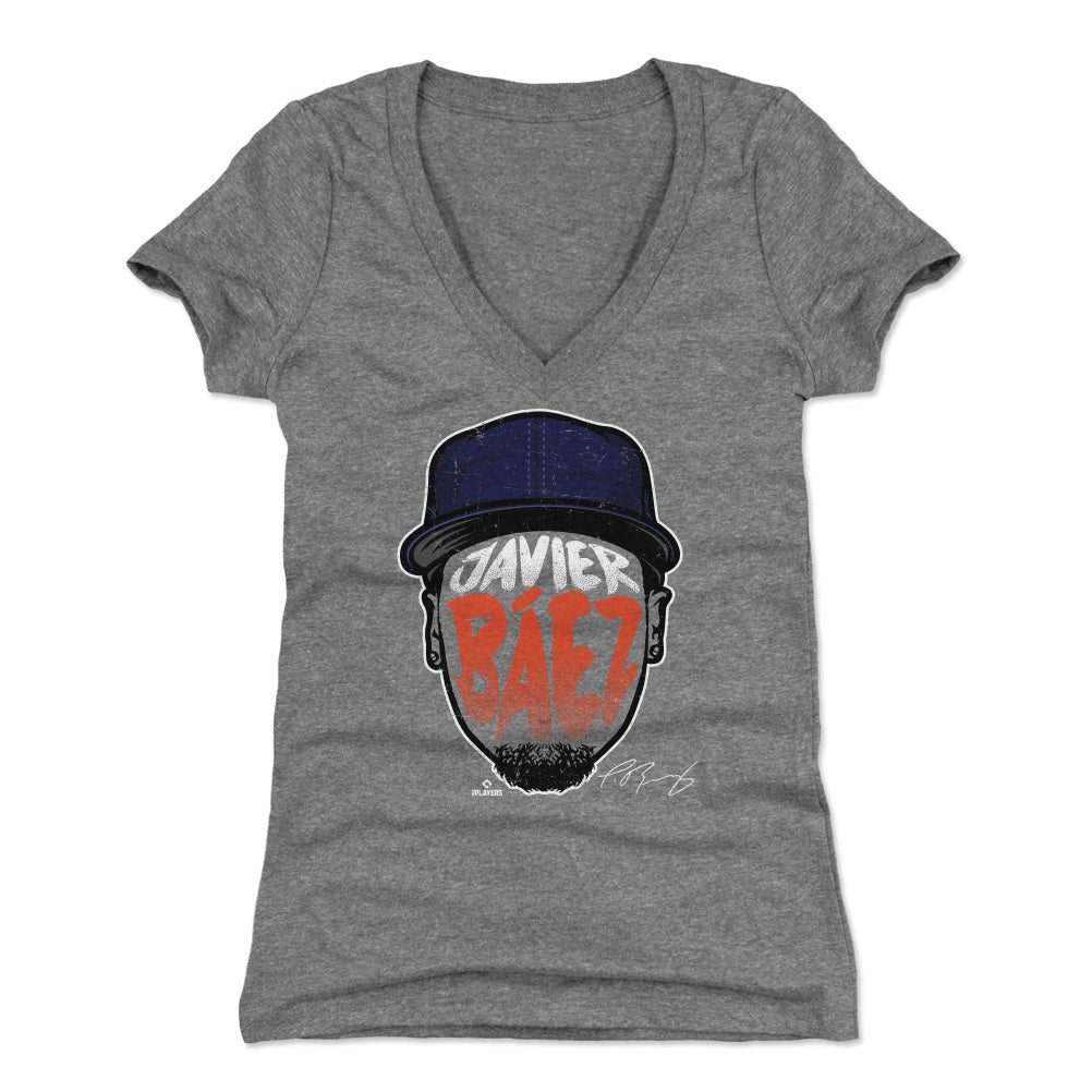 Javier Baez Women's V-Neck T-Shirt | 500 LEVEL