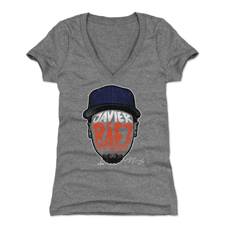 Javier Baez Women's V-Neck T-Shirt | 500 LEVEL