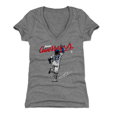 Vladimir Guerrero Jr. Women's V-Neck T-Shirt | 500 LEVEL