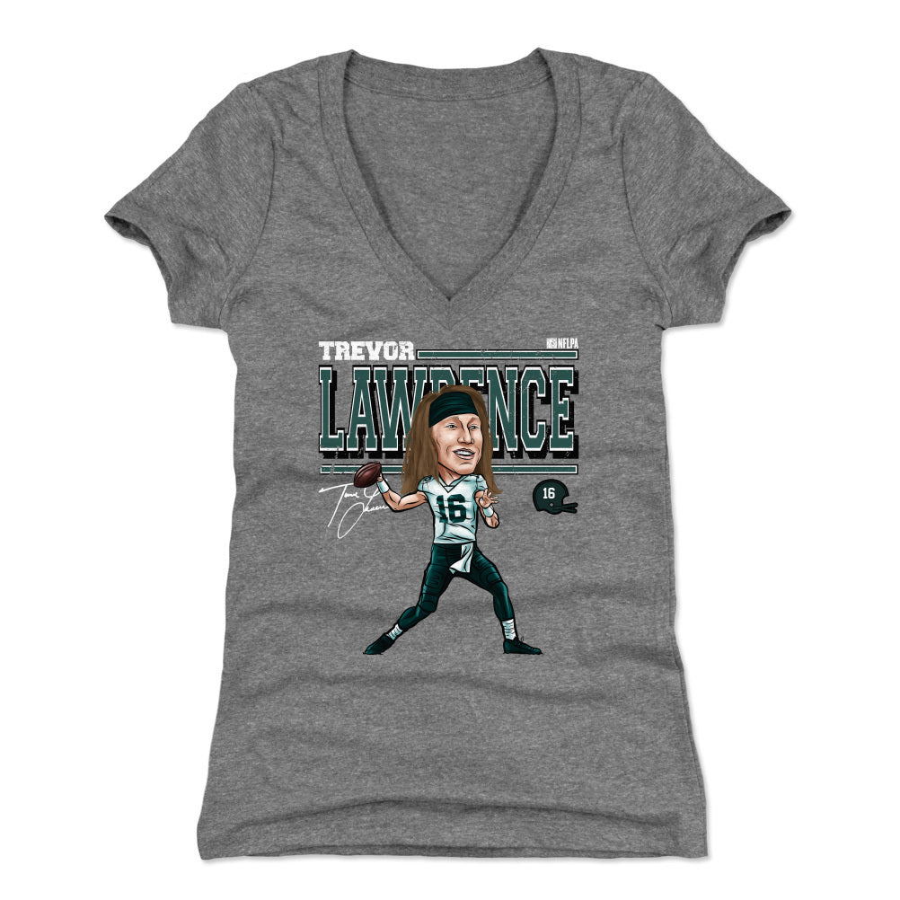 Trevor Lawrence Women's V-Neck T-Shirt | 500 LEVEL