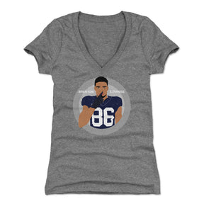 Brenton Strange Women's V-Neck T-Shirt | 500 LEVEL